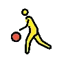 Man Bouncing Ball Emoji ⛹️‍♂️ image - OpenMoji style
