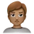 Person Pouting: Medium Skin Tone