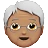 Older Person: Medium Skin Tone