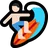 Person Surfing: Light Skin Tone
