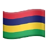Flag: Mauritius Emoji 🇲🇺 image - Apple style