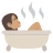 Person Taking Bath: Medium Skin Tone