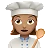 Woman Cook: Medium Skin Tone