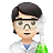 Scientist: Light Skin Tone