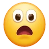 Emoji Rosszalló arc nyitott szájjal 😦 image - Huawei Harmony OS style