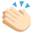 Clapping Hands: Light Skin Tone