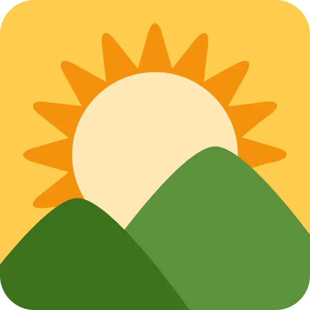 山上日出