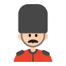 Man Guard: Light Skin Tone Emoji 💂🏻‍♂️ image - Tossface style