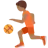 Person Bouncing Ball: Medium-Dark Skin Tone