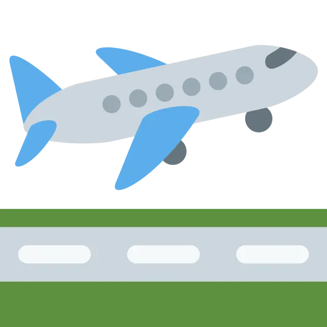 Salida del avión