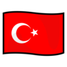 Flag: Türkiye Emoji 🇹🇷 image - Emojidex style