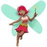 Woman Fairy: Medium Skin Tone Emoji 🧚🏽‍♀️ image - Apple style