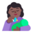 Woman Feeding Baby: Medium-Dark Skin Tone