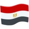 Flag: Egypt Emoji 🇪🇬 image - Facebook Messenger (2016) style