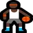 Person Bouncing Ball: Dark Skin Tone