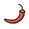 Piment Emoji 🌶 image - OpenMoji style