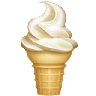 Soft Ice Cream Emoji 🍦 image - Apple style