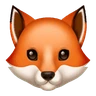 Twarz Lisa Emoji 🦊 image - Huawei Harmony OS style