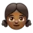 Girl: Medium-Dark Skin Tone