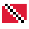 Flag: Trinidad & Tobago Emoji 🇹🇹 image - SerenityOS style