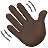 Waving Hand: Dark Skin Tone