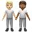 People Holding Hands: Medium-Light Skin Tone, Medium-Dark Skin Tone