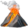 Emoji Vulcano 🌋 image - Apple style