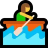 Woman Rowing Boat Emoji 🚣‍♀️ image - Microsoft Windows 10 Segoe UI Emoji style