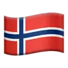 Flag: Norway Emoji 🇳🇴 image - Apple style