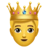 prens Emoji 🤴 image - Huawei Harmony OS style