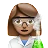 Woman Scientist: Medium Skin Tone