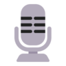 Microphone de studio Emoji 🎙 image - Microsoft Classic 2D style