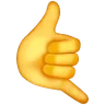 Emoji Sună-mă 🤙 image - Samsung style