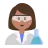Woman Scientist: Medium Skin Tone