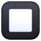 Black Square Button
