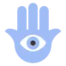 Hamsa Emoji 🪬 image - Tossface style