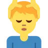 Man Getting Massage Emoji 💆‍♂️ image - Twitter / X (Twemoji) style
