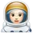 Astronaut: Light Skin Tone