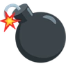 Emoji Bomba 💣 image - Facebook Messenger (2016) style
