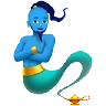 Man Genie Emoji 🧞‍♂️ image - Apple style