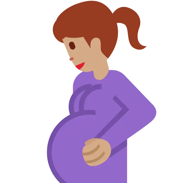 🤰🏽 - Pregnant Woman: Medium Skin Tone Emoji meaning, copy and paste ...