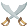 交叉剑 Emoji ⚔ image - EmojiTwo style