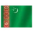 Flag: Turkmenistan