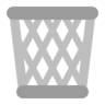 Emoji Cestino 🗑 image - Microsoft Classic 2D style