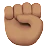 Raised Fist: Medium Skin Tone
