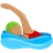 Person Swimming: Medium Skin Tone