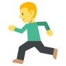 赛跑运动员 Emoji 🏃 image - EmojiTwo style