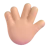 Vulcan Salute: Medium-Light Skin Tone