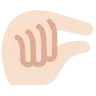 Pinching Hand: Light Skin Tone Emoji 🤏🏻 image - Twitter / X (Twemoji) style