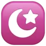 Star And Crescent Emoji ☪ image - WhatsApp style